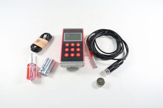 Tmv120 Backlit Usb Portable Vibration Meter Two Button Batteries