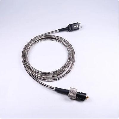 Cable a doppia armatura GE C123 cavo sonda ad alta temperatura per DA590 trasduttore/sonda ad ultrasuoni