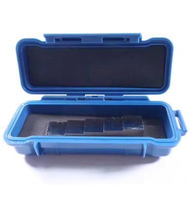 Blocco di prova UT a 5 passi 1018 Acciaio Nichelato 0,1, 0,2, 0,3, 0,4, 0,05 pollici secondo ASTM E797