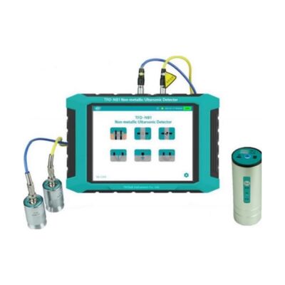 TFD-N91 Tester Ultrasuoni Non Metallico con Trasmissione Wireless Cloud, LCD a Colori TFT da 10,1 pollici e Batteria al Litio Integrata